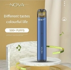 Nicotina originale Vape di 100% IGET Nova Replaceable Pod Recharged Battery 500Puffs 6%