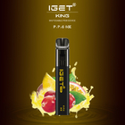 La penna eliminabile di vendita calda del vape di RE 2600 soffi dell'Australia IGET con colore differente di generi sceglie
