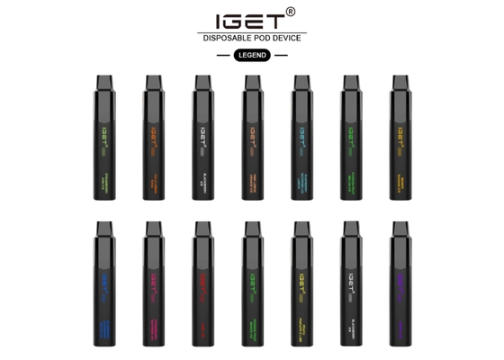 I soffi 12ml di leggenda 4000 di Iget lubrificano il sapore Juice Taste di Mesh Coil 20 del liquido