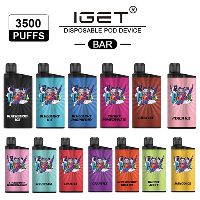 Dispositivo eliminabile di spedizione veloce IGET Antivari di Vape 3500 soffi