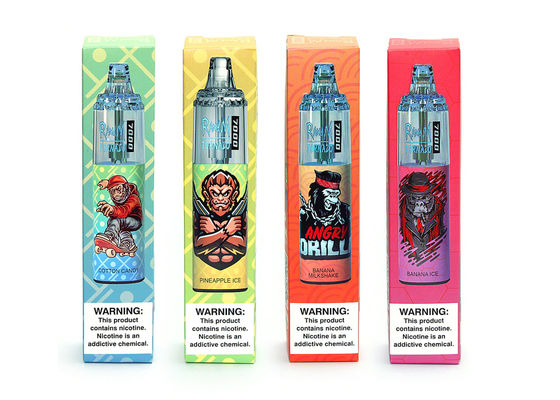 Controllo Nic Salt Disposable Vape 1000mAh del flusso d'aria ricaricabile