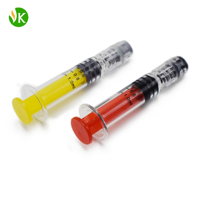Delta di vetro 8/9/10 della siringa dell'olio del distillato CBD 1ml per Vape