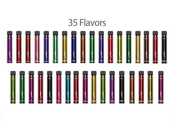 Il nicotina Vape eliminabile di IGET XXL 7ml rinchiude 35 la batteria di Juice Ice Flavors 950mAh in azione
