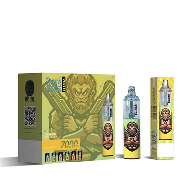 Soffi liquidi di tornado 7000 di 14ML E Vapes RandM con la luce di Mesh Coil And RGB