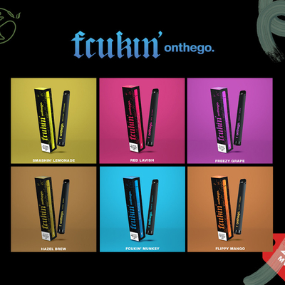 non penna eliminabile esile Fcukin Onthego del vaporizzatore della batteria ricaricabile 650mAh