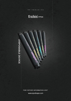 1000 olio elettronico eliminabile della sigaretta 3.5ml Malesia Vape di Fcukin Onthego dei soffi