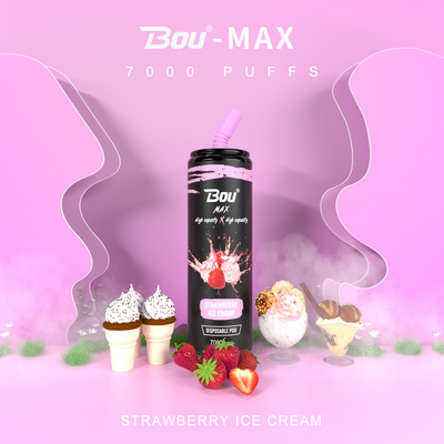 Liquido eliminabile 650mah della penna 16ml E di Vape di Cigs di Mesh Coil BOU Max E ricaricabile