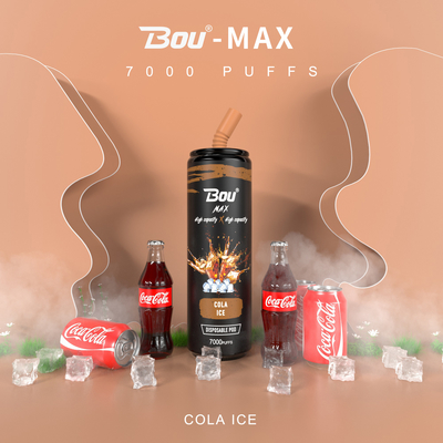 Liquido eliminabile 650mah della penna 16ml E di Vape di Cigs di Mesh Coil BOU Max E ricaricabile