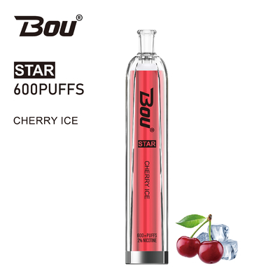 Nuovi Cigs Bou Star IGET Vape di E 600 soffi con resistenza 1.5ohm