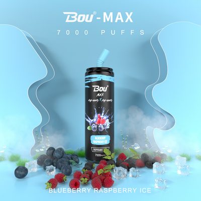 Tipo C ricaricabile Bou Max Iget usa e getta Vape 7000 soffi 13 sapori 650mAh