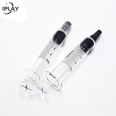 Capacità materiale di vetro delle siringhe 0.5ml 1ml 2.25ml della serratura di Luer di Pyrex
