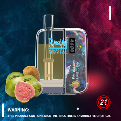 Lo stile RandM Crystal Disposable 4600 di alta moda soffia Vapes con 12 sapori 10ml