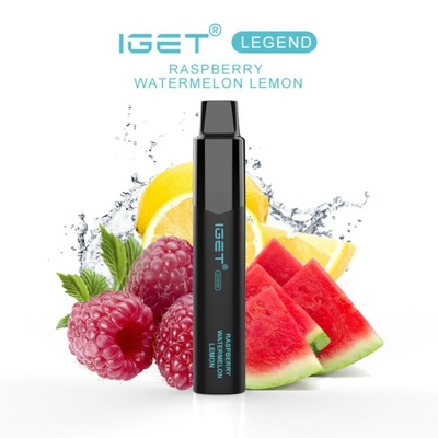 La maggior parte dei soffi eliminabili del baccello 4000 del vape di LEGGENDA di IGET popolare