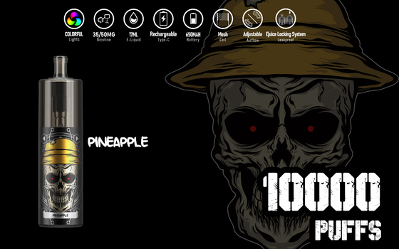 Soffi Vape eliminabile, 17ml ricaricabile Epod liquido Vape di energia 10000 di KK