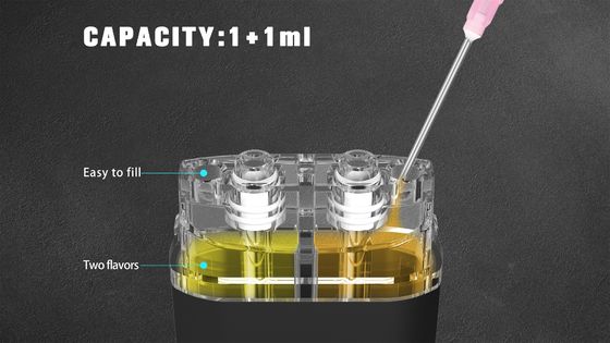 Cbd Thc 1+1 penna senza piombo eliminabile di sapori doppi 280 Mah Rechargebale Vape di ml