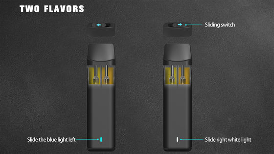Cbd Thc 1+1 penna senza piombo eliminabile di sapori doppi 280 Mah Rechargebale Vape di ml