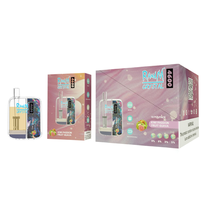 Soffi Vape premio Pen Disposable Nic Salt del cristallo 4600 di 10ML RandM 12 sapori