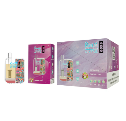 sigaretta eliminabile Yuoto di RandM del E-liquido 10Ml 4600 soffi con alta qualità