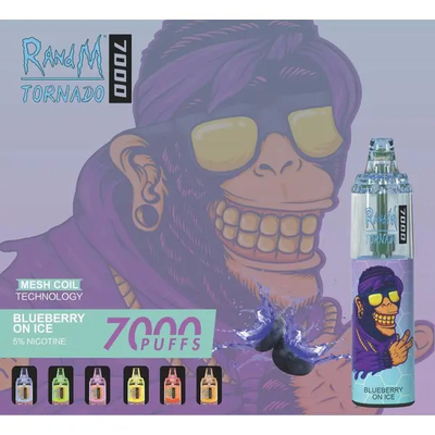 Fumot RandM Tornado 53 Aromi 5% Nicotina Vape Pen usa e getta 850 mAh 8000 Puffs 14 ml