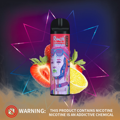 sigaretta di Vape Pen Portable Disposable Rechargeable E di sapori di Nic Salt 31 dei soffi di tornado 8000 di 850mah RandM