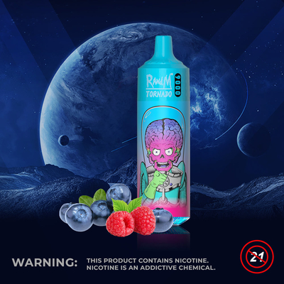 43 Aromi Fumot RandM Tornado 5% Nicotina Vape Pen monouso 850 mAh 9000 Puffs 18 ml Liquido