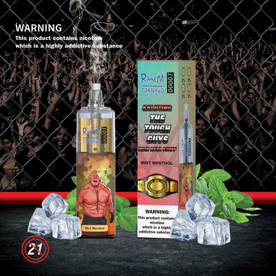 Il grande tornado Vape eliminabile di Cig RANDM di E rinchiude 20 sapori 10000 soffi 20 ml