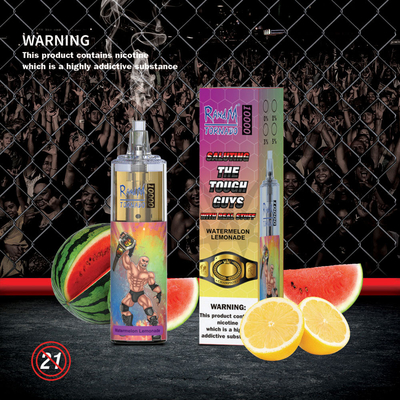 100% Originale 20 ml Fumot RandM Tornado 10000 Puffs Vape Pen Disposable 24 Colori