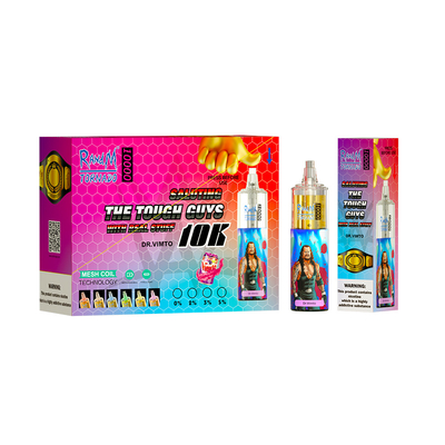 Il grande tornado Vape eliminabile di Cig RANDM di E rinchiude 20 sapori 10000 soffi 20 ml