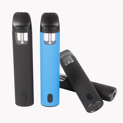 Vuoto preriscaldi il bottone CBD che Vape eliminabile rinchiude 4*1.5mm ricaricabili 2ML