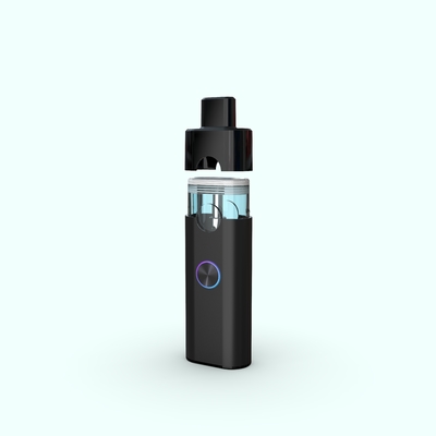 penna eliminabile ricaricabile ceramica della bobina 350mAh CBD Vape Windoe del carro armato visibile di 3.0mL