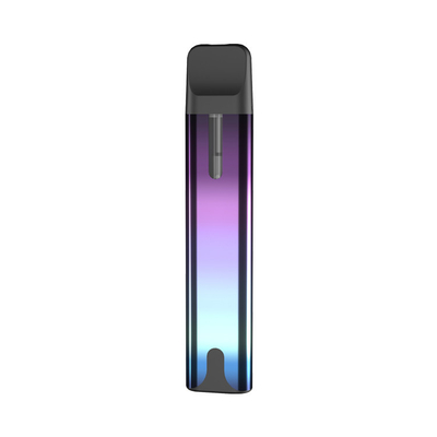 L'alta qualità 300 su ordinazione Mah 2ml preriscalda la tensione eliminabile del bottone CBD Vape Pen Pod No Leak Adjustable