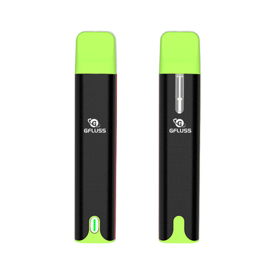 L'alta qualità 300 su ordinazione Mah 2ml preriscalda la tensione eliminabile del bottone CBD Vape Pen Pod No Leak Adjustable
