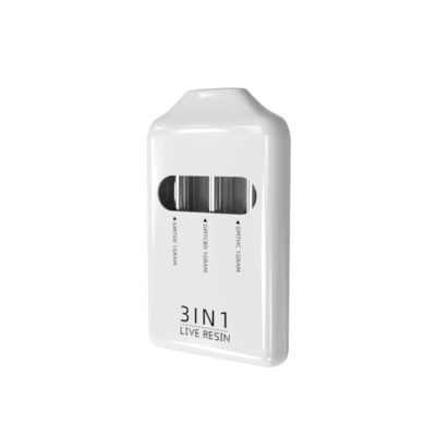 Ultima nuova arrivata 3 in 1 3 ml Cartuccia di vapore monouso con porta di ricarica micro USB