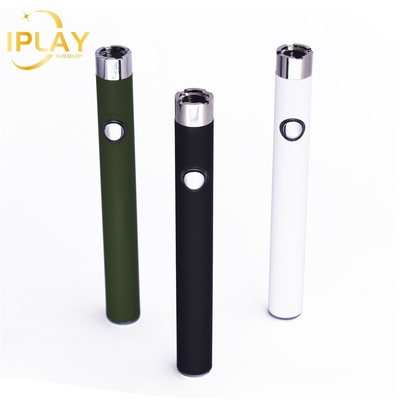 Cbd Thc cartuccia batteria pulsante B9 batteria di vapore 510 filo 2.7-4.1 V 350 Mah batteria di ricarica