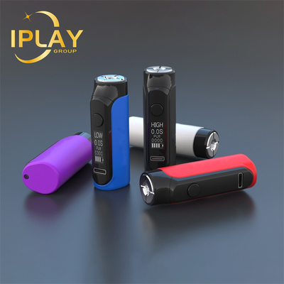 510 Thread Digital Battery Screen Vape Cartridge Battery 650 Mah 2.4-3.4 V Batteria di ricarica