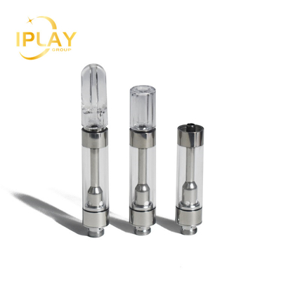G5S ss316 Center Post Logo personalizzato Cartuccia Vape CBD a pressione in plastica a becco d'anatra 510 con filo
