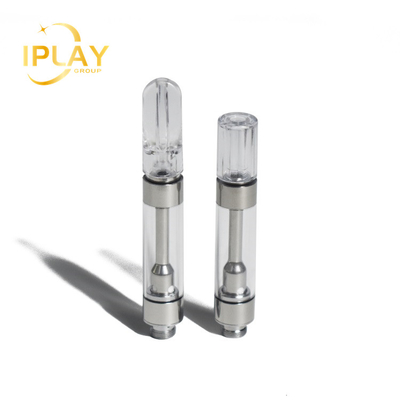 G5S ss316 Center Post Logo personalizzato Cartuccia Vape CBD a pressione in plastica a becco d'anatra 510 con filo