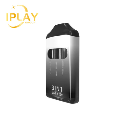 Ultima nuova arrivata 3 in 1 3 ml Cartuccia di vapore monouso con porta di ricarica micro USB