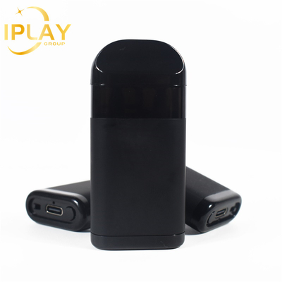 Vape Pen altamente personalizzato Disposable Dual Flavors 2ml 260mAh Rechargeable Visible Window