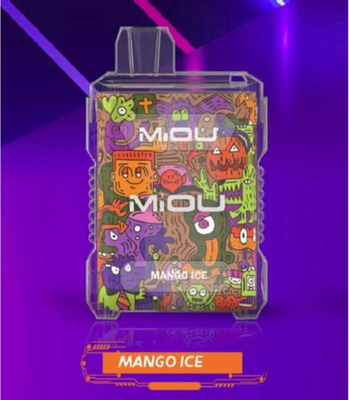 Miou Box E CIGS Mesh Coil 15ml E Liquid Disposable Vape 8000 Puffs 650mAh Ricaricabile 10 Sapori