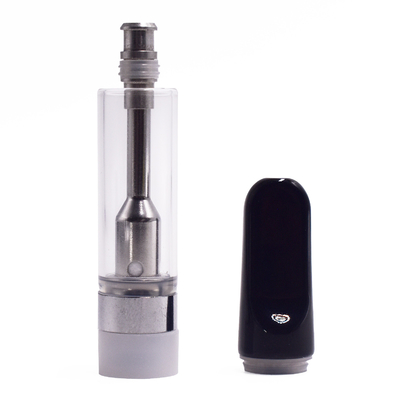 cartuccia nera 2.3mm 316SS di punta CBD Vape di 2.0mm eliminabile