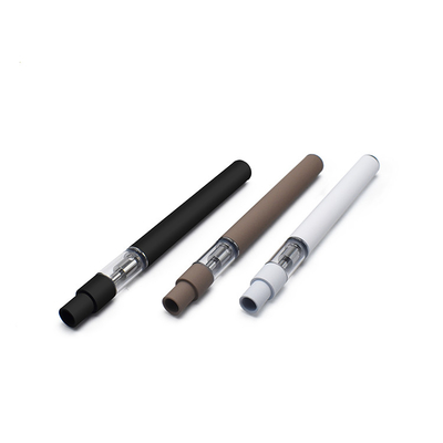 Penna eliminabile di Vape 350mAh D5 Cbd dell'olio spesso vuoto ceramico dell'etichetta privata 0.5ml