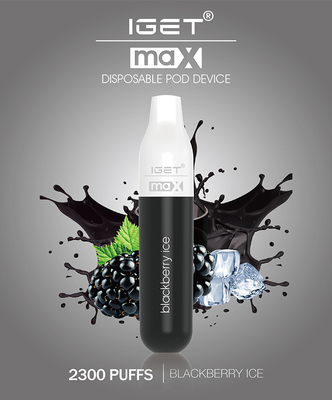 Soffi eliminabili di spedizione veloci della penna IGET max 2300 di Vape 16 sapori disponibili