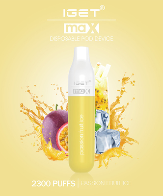 Soffi eliminabili di spedizione veloci della penna IGET max 2300 di Vape 16 sapori disponibili