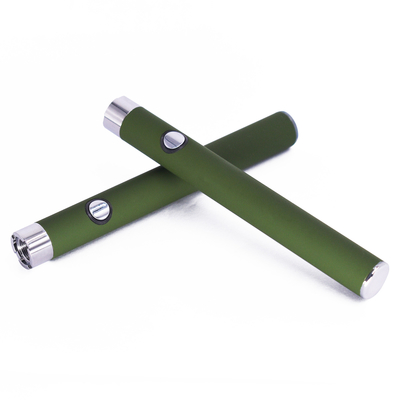 Preriscaldi la batteria variabile 350mAh di torsione di Vape Pen Battery CBD delle batterie del filo di tensione CBD 510