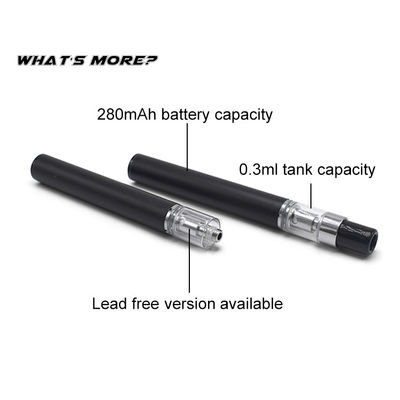 Penna eliminabile ceramica del vape dell'olio del cbd della batteria della bobina D7 0.3ml 280mah di prezzi in serie portatili