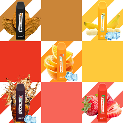 Soffi elettronici eliminabili all'ingrosso 1.6ml Iget Janna Disposable Vape della penna 450 della sigaretta
