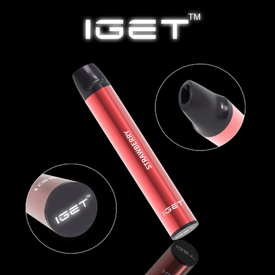 6% 600 cartuccia dei soffi 400mah Nic Salt Disposable Vape Pen IGET SHION