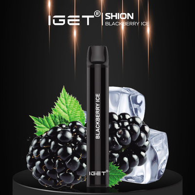 Dispositivo eliminabile del ghiaccio IGET SHION Vaping della cola, 600 sigarette su ordinazione del vapore dei soffi