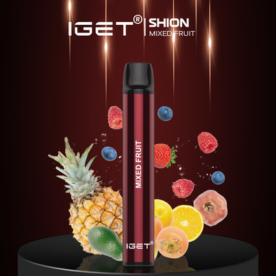 Dispositivo eliminabile del ghiaccio IGET SHION Vaping della cola, 600 sigarette su ordinazione del vapore dei soffi